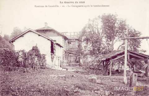 "Maison " La Guinguette " détruite (Lunéville)"